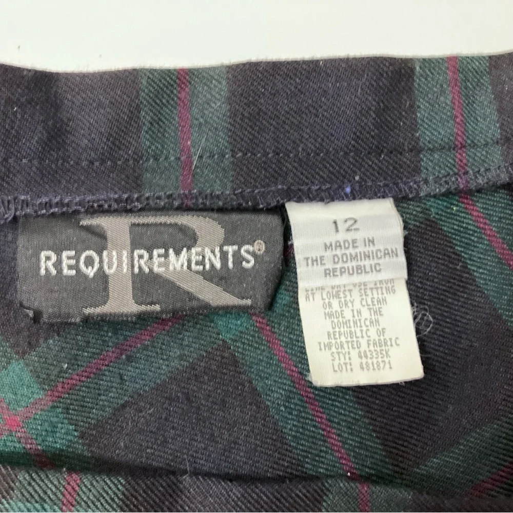 Vintage Preppy Maxi Skirt 12